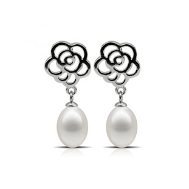 Highbury Rose Earrings - Perfect for a lover of regency and romance. Jane Austen gift